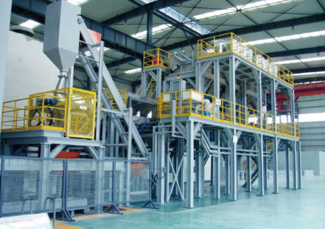 自动混布料系统